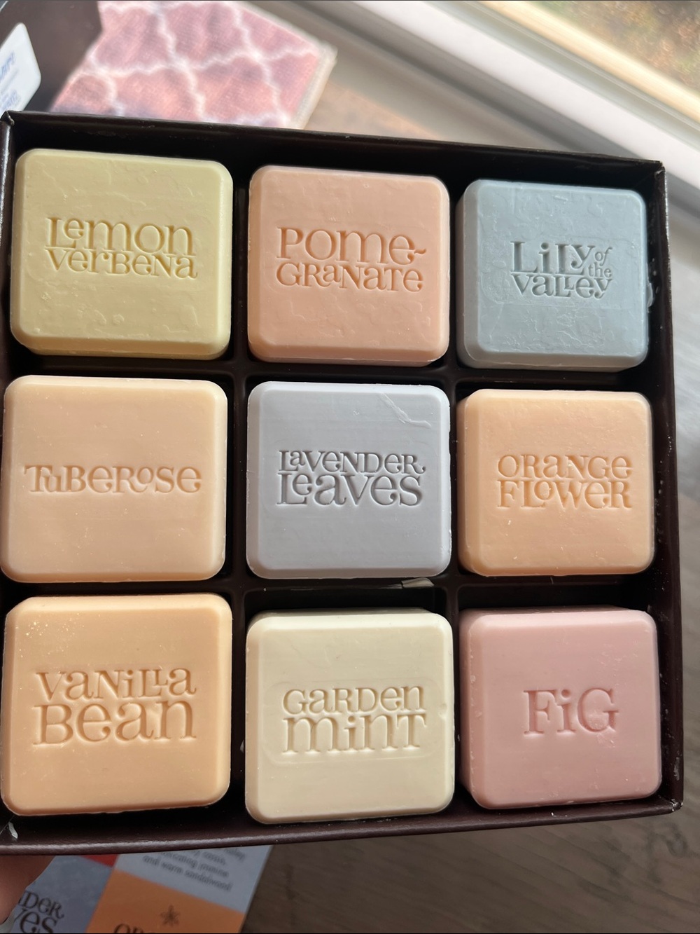 Henri Bendel Bath Soaps 9 Mini Soaps Assocrted Scents